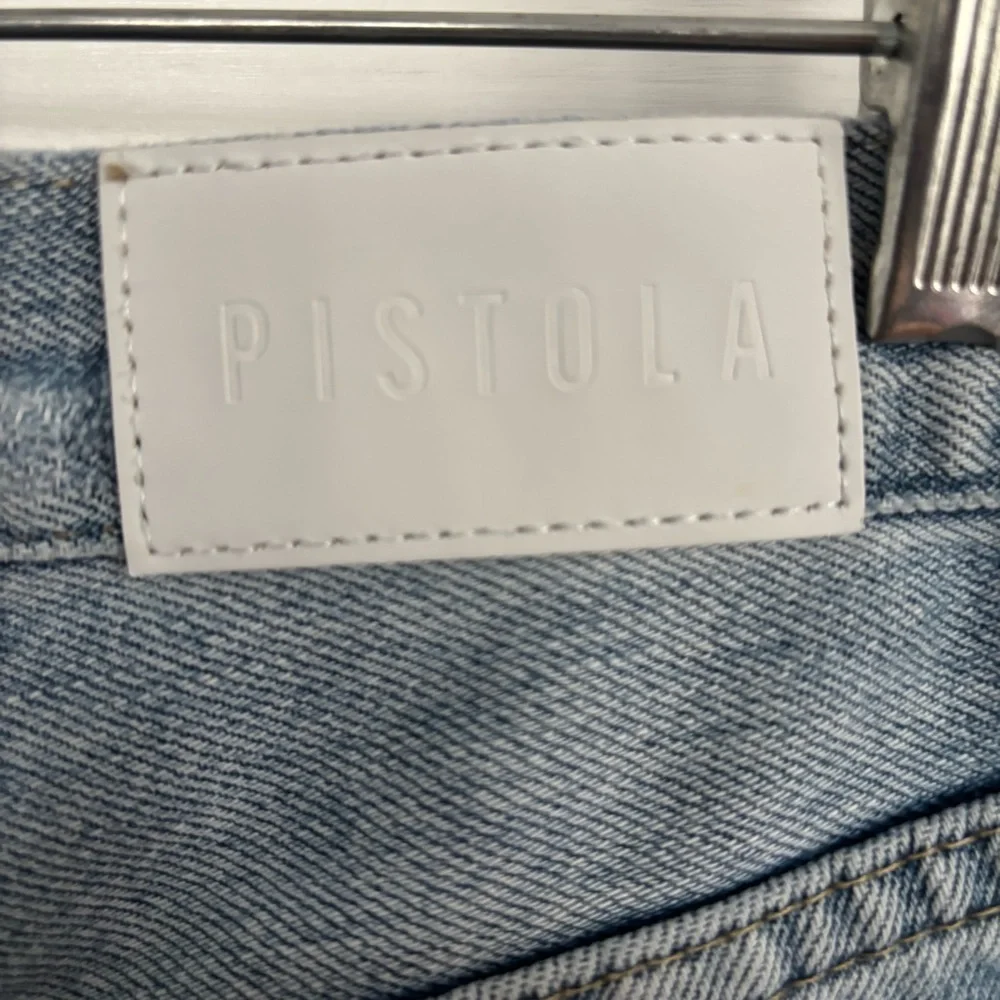 Pistola Distressed Denim Shorts